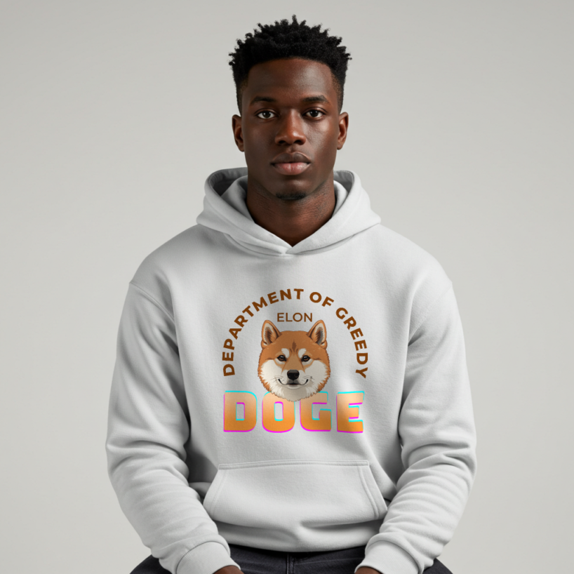 DOGE: Department of Greedy Elon Hoodie – Meme Crypto