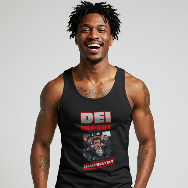 Tank Top Deport Elon Immediately for Men