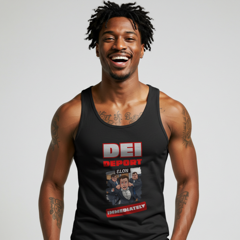 Tank Top Deport Elon Immediately for Men