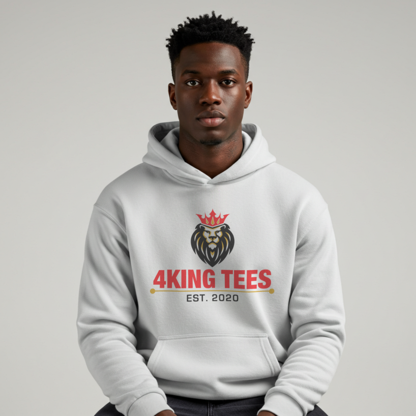 Built Different Men's Hoodie – 4King Tees | Streetwear Inspired Sweatshirt