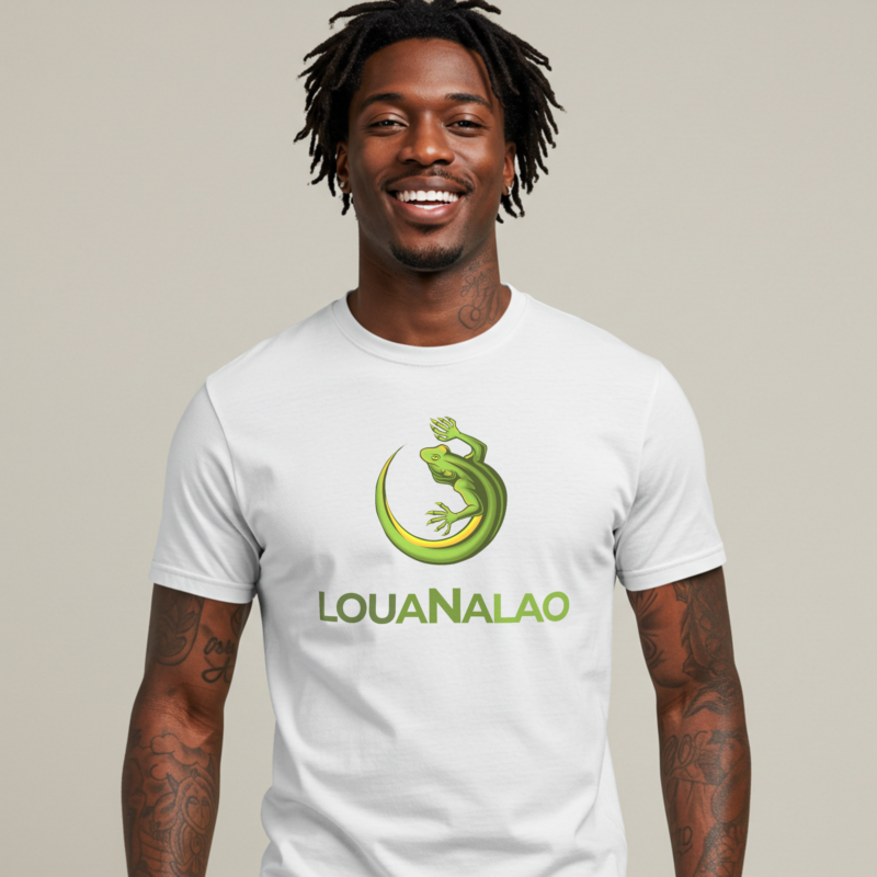 Louanalao Men's T-Shirt – Stand Out in Style with This Eye-Catching Graphic Tee - Image 2