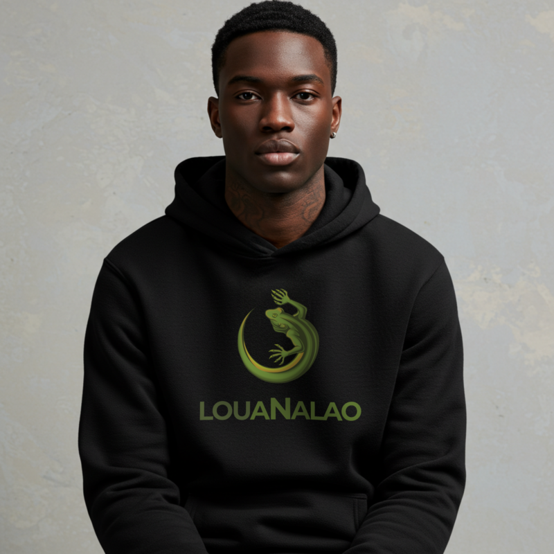 Louanalao Men's Hoodie – Unique Design for Bold Personal Style - Image 2