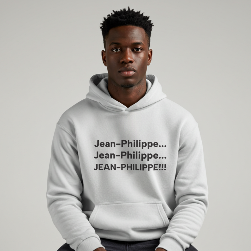 Jean-Philippe Hoodie for Men – Edgy & Comfortable Streetwear Pullover