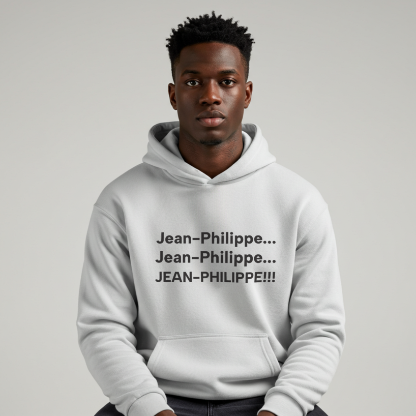 Jean-Philippe Hoodie for Men – Edgy & Comfortable Streetwear Pullover
