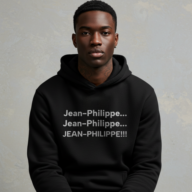 Jean-Philippe Hoodie for Men – Edgy & Comfortable Streetwear Pullover - Image 2