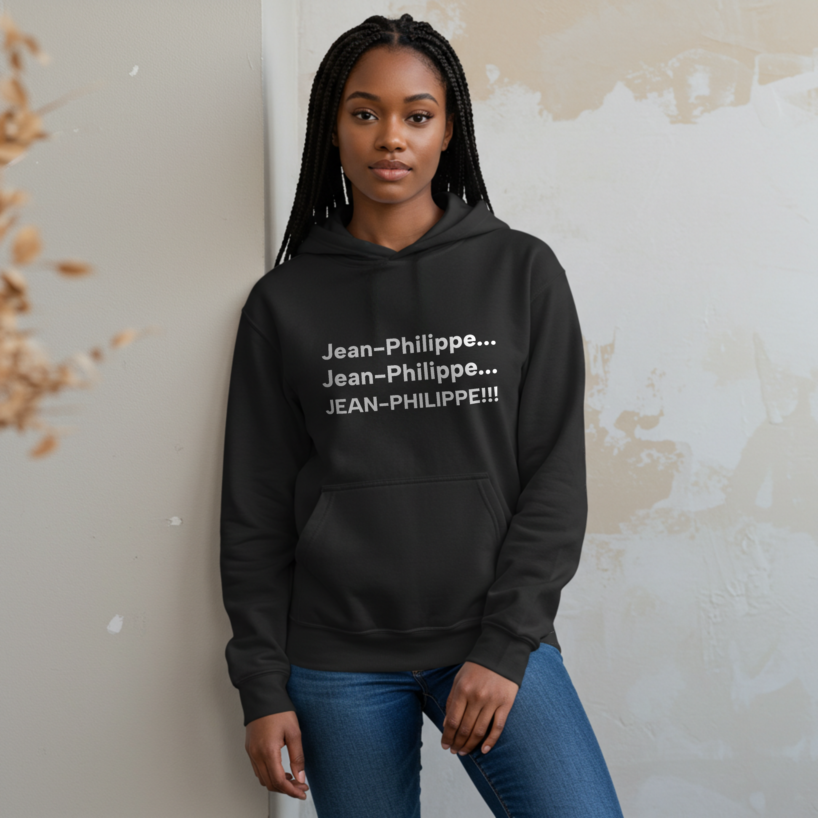 Jean-Philippe Hoodie – Stylish & Custom Unisex Hoodies for Women Who Love Bold Fashion