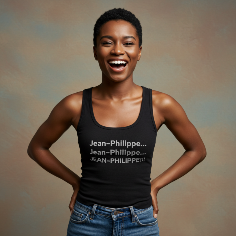 Jean-Philippe Women’s Custom Tank Top – Unique & Stylish Graphic Tee for Her