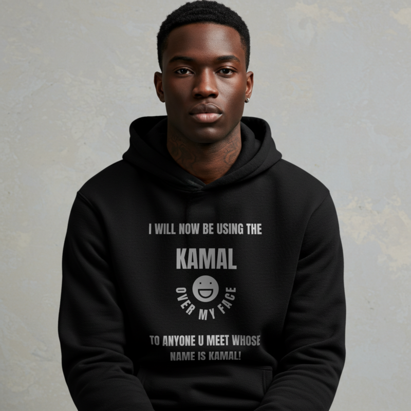 Men's "KAMAL" Custom Hoodie - Stay Warm, Stay Unique - Image 2