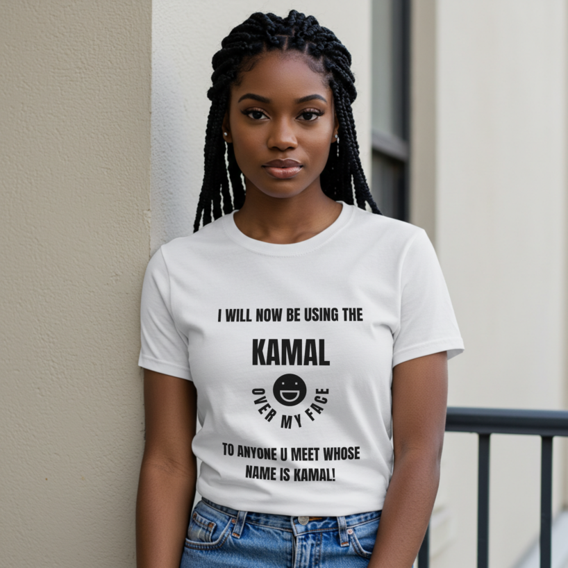 Women's "KAMAL" Custom T-Shirt - Express Your Unique Style!