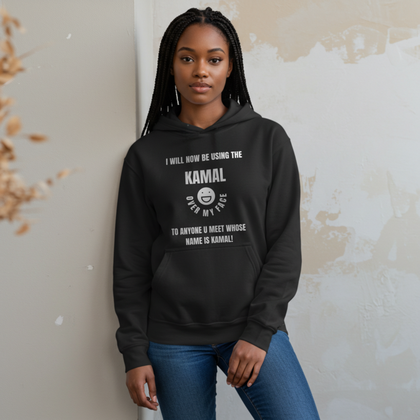 Women's "KAMAL" Custom Hoodie - Cozy Comfort, Personalized Style!