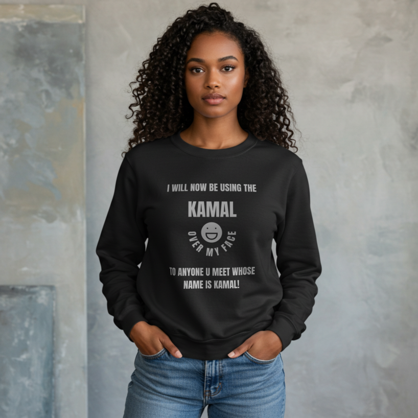 Women's "KAMAL" Custom Sweatshirt - Effortless Style, Your Way!