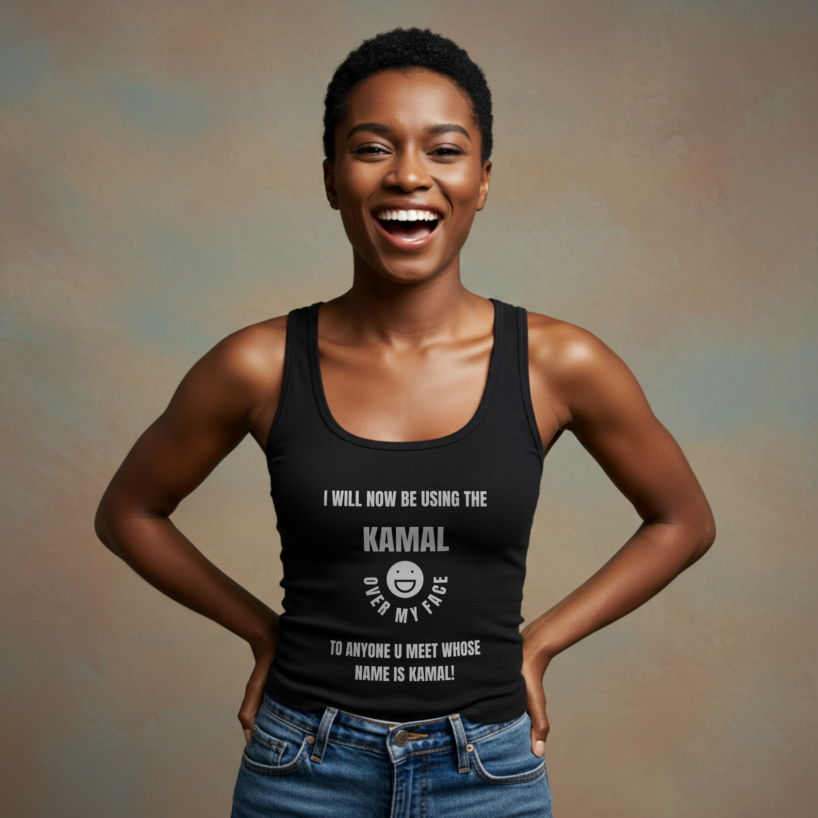 Women's "KAMAL" Custom Tank Top - Your Unique Summer Essential!