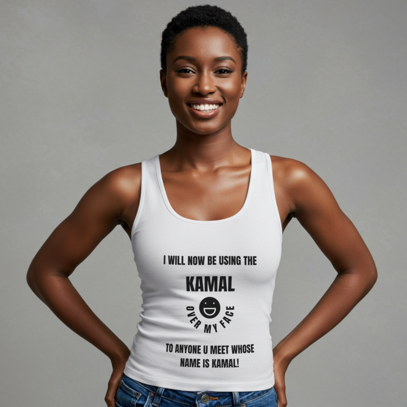 Women's "KAMAL" Custom Tank Top - Your Unique Summer Essential! - Image 2